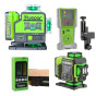 Лазерні рівні 4D + Приймач (комплекти)