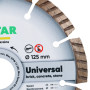 Круг алмазний вiдрiзний 1A1RSS/C3 125x1,8/1,2x8x22,23-10-HIT Universal