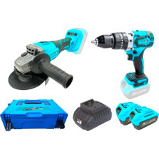 Набір акумуляторних інструментів Grand № 2 (МШУ-20BL/PRO+ДА-20/13UBL)