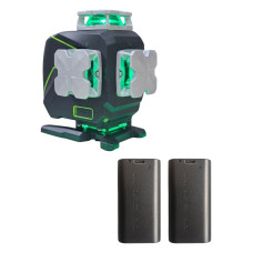 Лазерний рівень Huepar S04CG Ultimate Edition (2 АКБ)