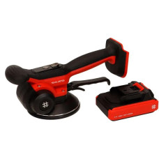 Вібраційна присоска Shijing 9393 (біла гума, 1 АКБ/21В)