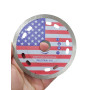 Відрізний алмазний диск Industrial USA 125x10x1.1x22.23 (Антискол)