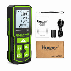 Лазерний далекомір Huepar S120G-BT з Bluetooth